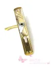 Door handles with ice cracks, European-style cabinet door handles, pebble-shaped door hardware accessories, iron window handles, easy installation Specification image